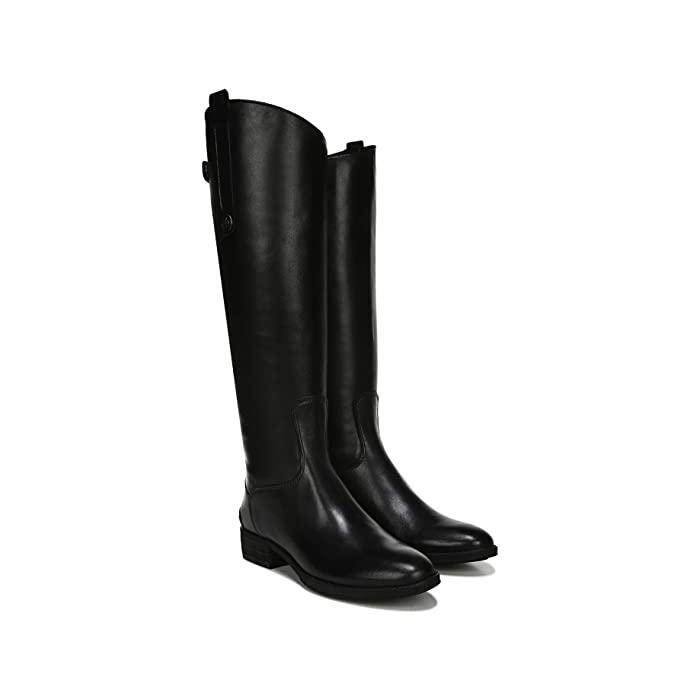 (取寄) サムエデルマン レディース ペニー レザー ライディング ブーツ Sam Edelman women Penny Leather Riding Boot Black Sam Edelman（サムエデルマン） (取寄) レディース ペニー レザー