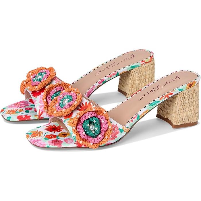 (取寄) ブルー バイ ベッツィジョンソン レディース  Blue by Betsey Johnson women Brandee White Multi 取寄) ブルー バイ ベッツィジョンソン レディース Blue by Betsey