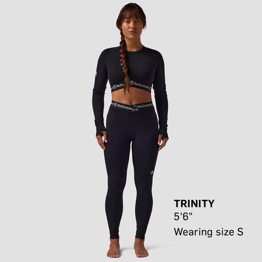 取寄) バックカントリー レディース メリノ ライトウェイト クロップド