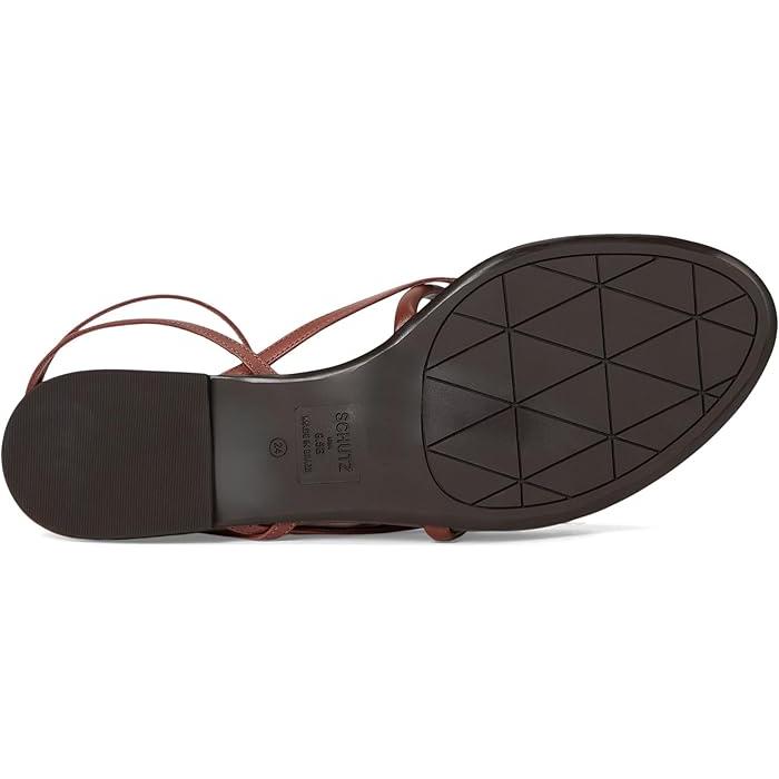 (取寄) シュッツ レディース ディアナ フラッツ Schutz women Diana Flat Desert Brown SCHUTZ（シュッツ） P最大17倍1/1限定 (取寄) レディース ディアナ