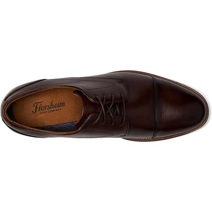 (取寄) フローシャイム メンズ ルッチ キャップ トゥ オックスフォード Florsheim men Florsheim Rucci Cap Toe Oxford Brown Florsheim（フローシャイム） P最大17倍1/1限定 (取寄) メンズ ルッチ
