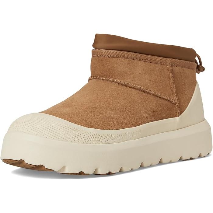 (取寄) アグ メンズ クラシック ウルトラ ミニ ウェザー ハイブリット UGG men Classic Ultra Mini Weather Hybrid Chestnut/Whitecap UGG（アグ） (取寄) メンズ クラシック ウルトラ ミニ ウェザー