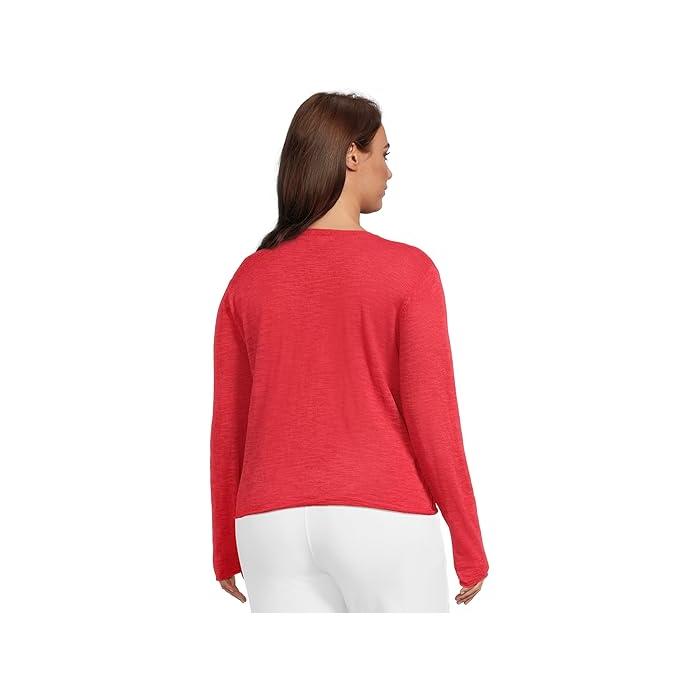 (取寄) モッドオードック レディース ロング スリーブ クルー ネック セーター Mod-o-doc women Long Sleeve Crew Neck Sweater Glazed Cherry P最大17倍1/1限定 (取寄) モッドオードック レディース ロング
