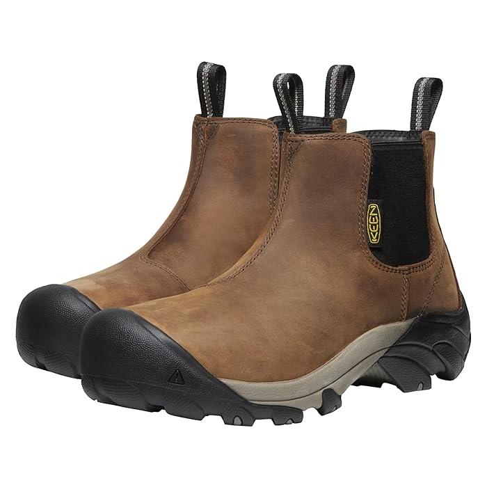 (取寄) キーン ユーティリティ メンズ ランシング チェルシー スティール トゥ KEEN Utility men KEEN Utility Lansing Chelsea Steel Toe Dark Earth/Brindle KEEN（キーン） (取寄) ユーティリティ メンズ ランシング チェルシー