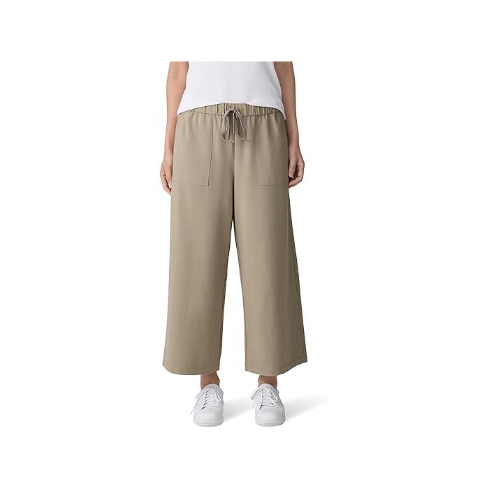 (取寄) アイリーン フィッシャー レディース ワイド クロップド パンツ Eileen Fisher women Wide Cropped Pants Black 取寄) アイリーン フィッシャー レディース ワイド クロップド パンツ