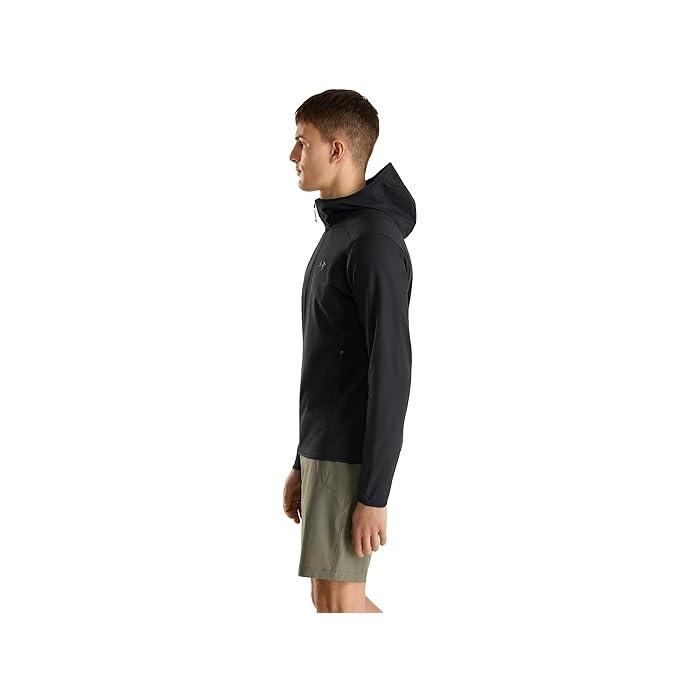 (取寄) アークテリクス メンズ カイヤナイト ライトウェイト パーカー Arc'teryx men Arc'teryx Kyanite Lightweight Hoodie Black｜jetrag｜02