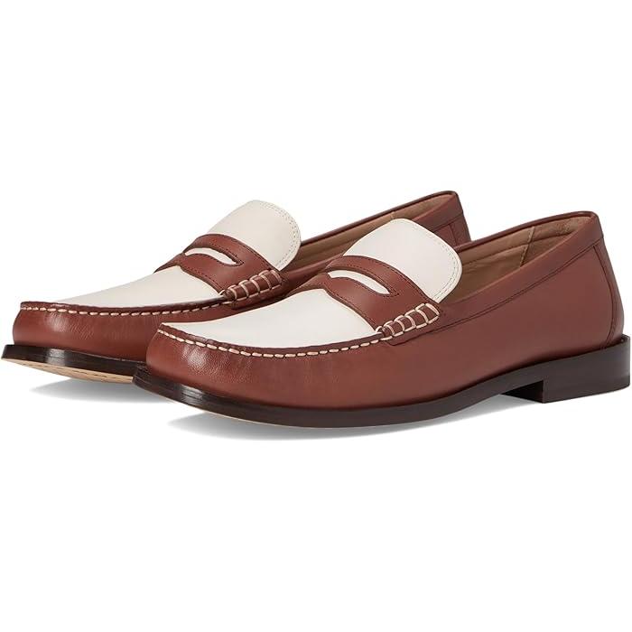 (取寄) コールハーン レディース ラナ ラックス ペニー ローファーズ リマスタード Cole Haan women Lana Lux Penny Loafers Remastered Dark Chocolate Box Leather COLE HAAN（コールハーン） (取寄) レディース ラナ ラックス ペニー