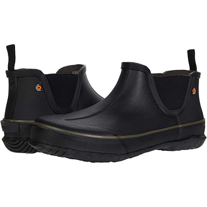 P最大14倍1/17限定 (取寄) ボグス メンズ ディガー スリップ-オン Bogs men Digger Slip-On Black