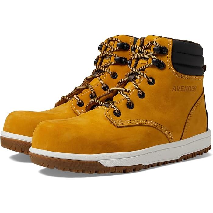 (取寄) アベンジャー ワークブーツ メンズ リフレックス ミッド Avenger Work Boots men Avenger Work Boots Reflex Mid Wheat アベンジャー P最大20倍12/13-15限定 (取寄) ワークブーツ メンズ リ