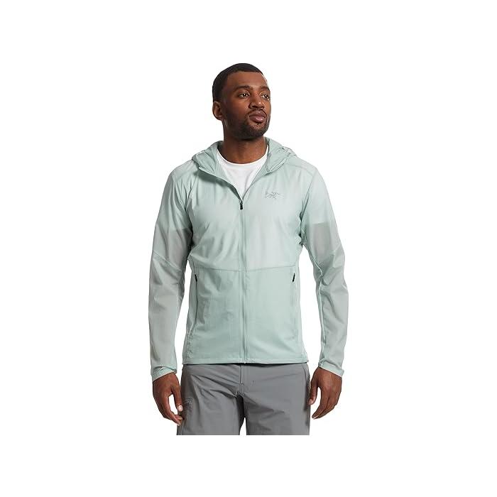 (取寄) アークテリクス メンズ インセンド エアシェル フーディ Arc'teryx men Incendo Airshell Hoody Stone Green ARC'TERYX（アークテリクス） (取寄) メンズ インセンド エアシェル