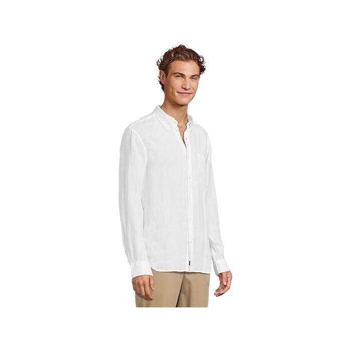 (取寄) ヴィンヤードヴァインズ メンズ サーフサイド ソリッド リネン シャツ Vineyard Vines men Surfside Solid Linen Shirt White Cap P最大17倍1/1限定 (取寄) ヴィンヤードヴァインズ メンズ サーフサイド