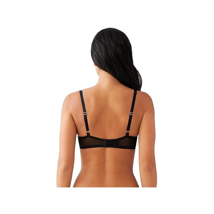 (取寄) ワコール レディース ミッドナイト ソワレ アンダーワイヤー ブラ Wacoal women Midnight Soiree Underwire Bra Caviar WACOAL（ワコール） P最大17倍1/1限定 (取寄) レディース ミッドナイト