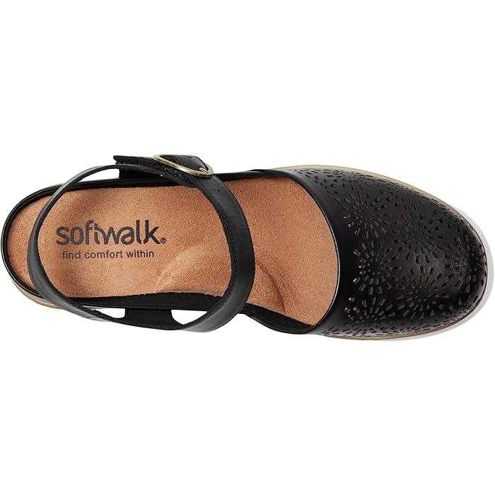 (取寄) ソフトウォーカー レディース マベル SoftWalk women SoftWalk Mabelle Black P最大17倍1/1限定 (取寄) ソフトウォーカー レディース マベル パーフ