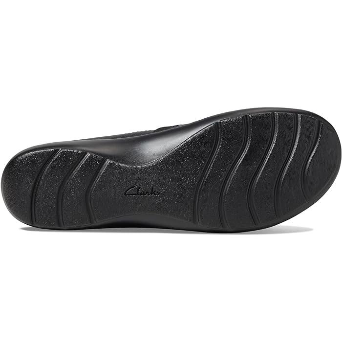 (取寄) クラークス レディース コラ チャーム Clarks women Clarks Cora Charm Black Leather Clarks（クラークス） (取寄) シューズ レディース コラ チャーム