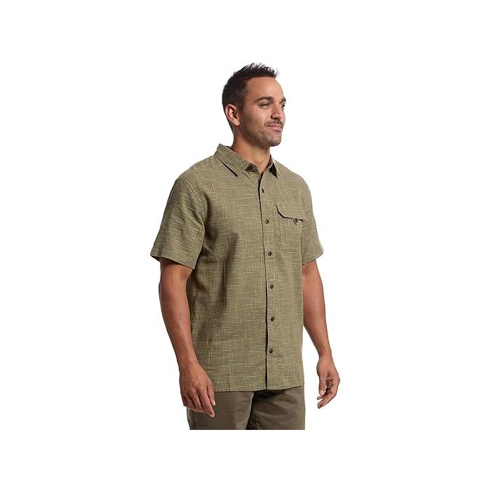 (取寄) ロイヤルロビンズ メンズ ヘンプライン スペースド ショート スリーブ  Robbins men Hempline Spaced Short Sleeve Fiddlehead 取寄) ロイヤルロビンズ メンズ ヘンプライン スペースド ショート