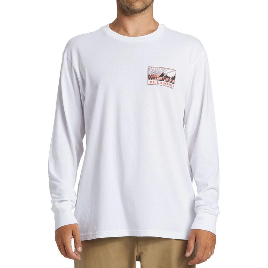 (取寄) ビラボン メンズ レンジ ロング-スローブ T-シャツ - メンズ Billabong men Range Long-Sleeve T-Shirt - Men's White BILLABONG（ビラボン） (取寄) メンズ レンジ ロング-スローブ T