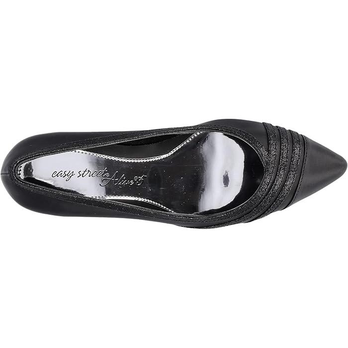 (取寄) イージーストリート レディース ノーベル Easy Street women Nobel Black Satin P最大12倍12/30限定 (取寄) イージーストリート レディース ノーベル