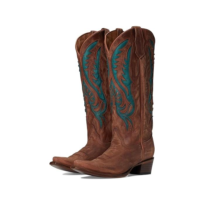 (取寄) コーラル ブーツ レディース  Corral Boots women L6216 Shedron/Turquoise P最大17倍1/1限定 (取寄) コーラル ブーツ レディース Corral Boots
