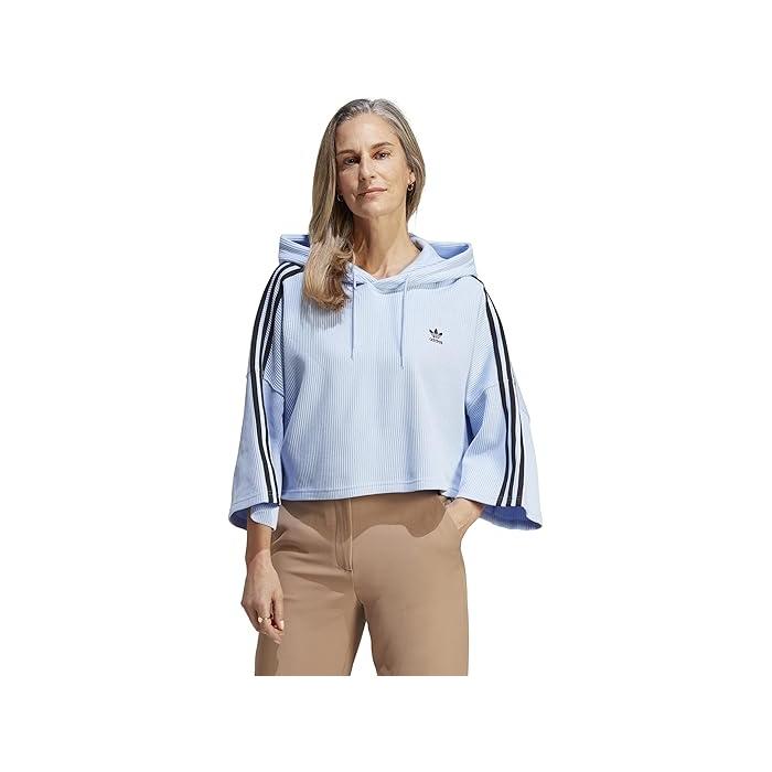Adidas women's top originals cropped hoodie