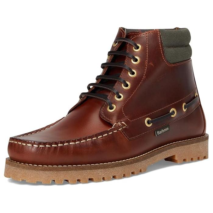 (取寄) バブアー メンズ ティラー モカシン ブーツ Barbour men Tiller Moccasin Boots Mahogany Barbour（バブアー） (取寄) メンズ ティラー モカシン ブーツ Barbour