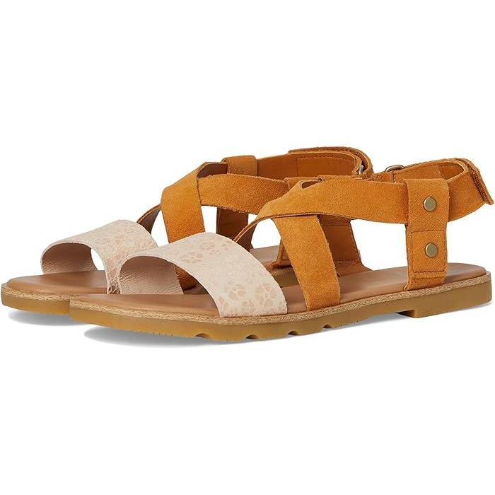 (取寄) ソレル レディース エラ 3 クリスクロス サンダル SOREL women Ella III Crisscross Sandals Pearlescent/Canyon Gold SOREL（ソレル） P最大17倍1/1限定 (取寄) レディース エラ 3 クリス