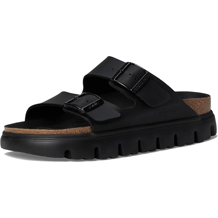 (取寄) ビルケンシュトック レディース パピリオ バイ アリゾナ チャンキー - ビルコ-フロー Birkenstock women Papillio by Arizona Chunky - Birko-Flor Black BIRKENSTOCK（ビルケンシュトック） (取寄) レディース パピリオ バイ