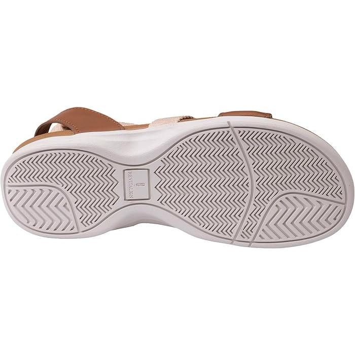 (取寄) リヴァイタライン レディース ウェブド サンダル Revitalign women Webbed Sandal Light Taupe 取寄) リヴァイタライン レディース ウェブド サンダル Revitalign