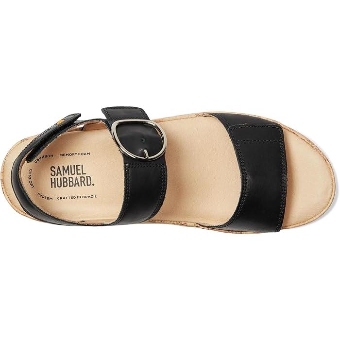 (取寄) サミュエル ハバード レディース ポートラ ツー-ストラップ Samuel Hubbard women Portola Two-Strap Black Leather P最大17倍1/1限定 (取寄) サミュエル ハバード レディース ポートラ