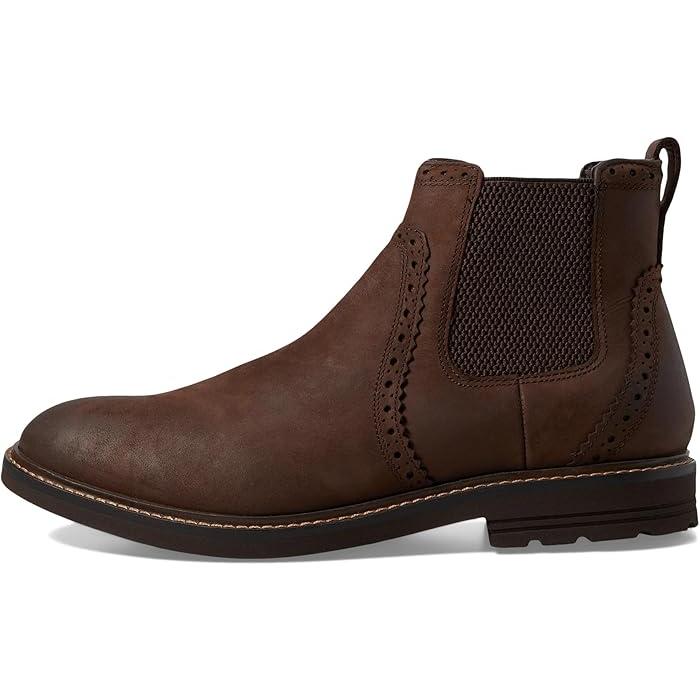 (取寄) ナン ブッシュ メンズ オーティス 2.0 チェルシー ファッション レザー ブーツ Nunn Bush men Otis 2.0 Chelsea Fashion Leather Boot Brown 取寄) ナン ブッシュ メンズ オーティス 2.0 チェルシー ファッション