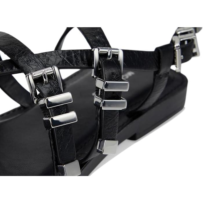 (取寄) マイケルコース レディース フラッツ サンダル MICHAEL Michael Kors women Darrington Flat Sandal Black MICHAEL KORS（マイケルコース） (取寄) レディース フラッツ サンダル