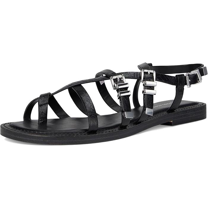 (取寄) マイケルコース レディース フラッツ サンダル MICHAEL Michael Kors women Darrington Flat Sandal Black MICHAEL KORS（マイケルコース） (取寄) レディース フラッツ サンダル