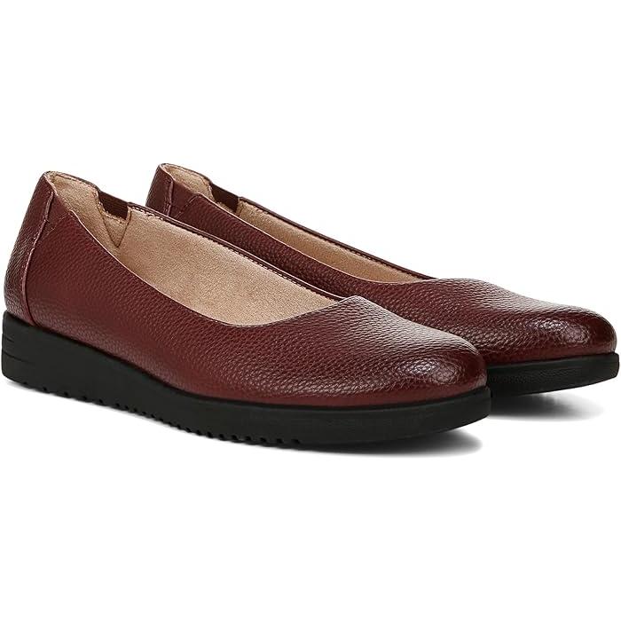 (取寄) ナチュラライザー レディース ソウル - アイデア-バレエ Naturalizer women Naturalizer SOUL Naturalizer - Idea-Ballet Wine Faux Leather Naturalizer（ナチュラライザー） (取寄) レディース ソウル