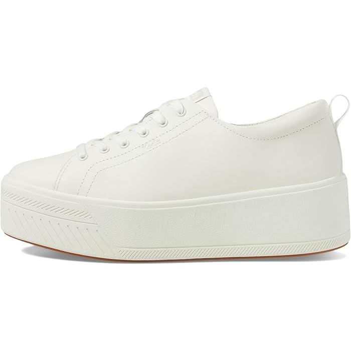 (取寄) ケッズ レディース スカイラー レース アップ Keds women Keds Skyler Lace Up White Leather Keds（ケッズ） (取寄) レディース スカイラー レース アップ Keds