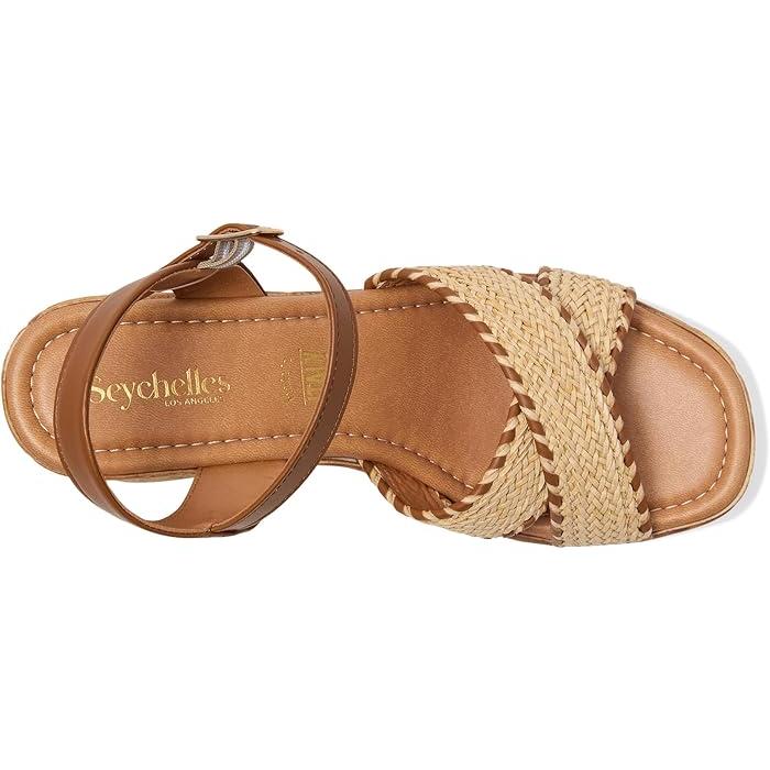 (取寄) セイシェル レディース ブラボー Seychelles women Bravo Tan/Natural Raffia 取寄) セイシェル レディース ブラボー Seychelles women Bravo Tan