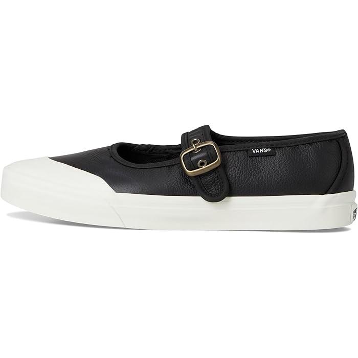 (取寄) バンズ メアリー ジーン Vans Mary Jane Leather Black/White VANS（ヴァンズ） P最大17倍1/1限定 (取寄) バンズ メアリー ジーン