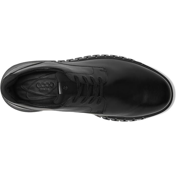 (取寄) エコー メンズ グルーブ スタジオ プレーン トゥ スニーカー ECCO men Gruuv Studio Plain Toe Sneaker Black/Black | ecco | 01