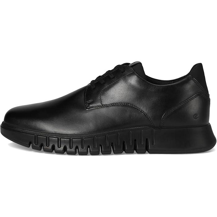 (取寄) エコー メンズ グルーブ スタジオ プレーン トゥ スニーカー ECCO men Gruuv Studio Plain Toe Sneaker Black/Black | ecco | 03