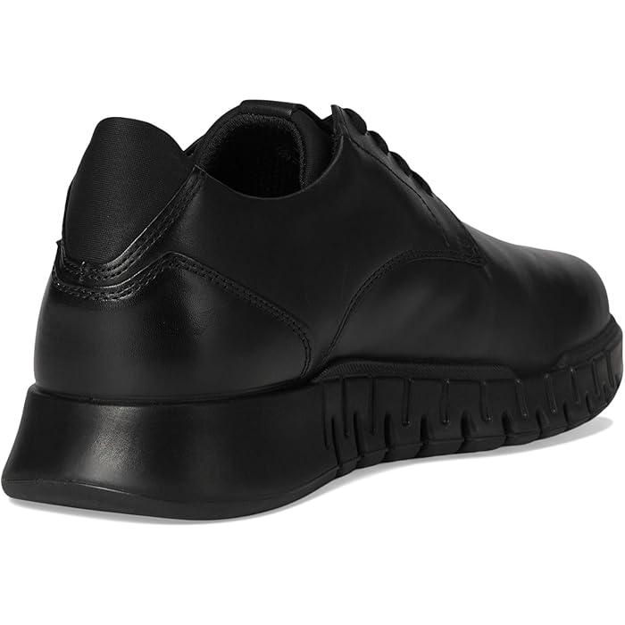 (取寄) エコー メンズ グルーブ スタジオ プレーン トゥ スニーカー ECCO men Gruuv Studio Plain Toe Sneaker Black/Black | ecco | 04