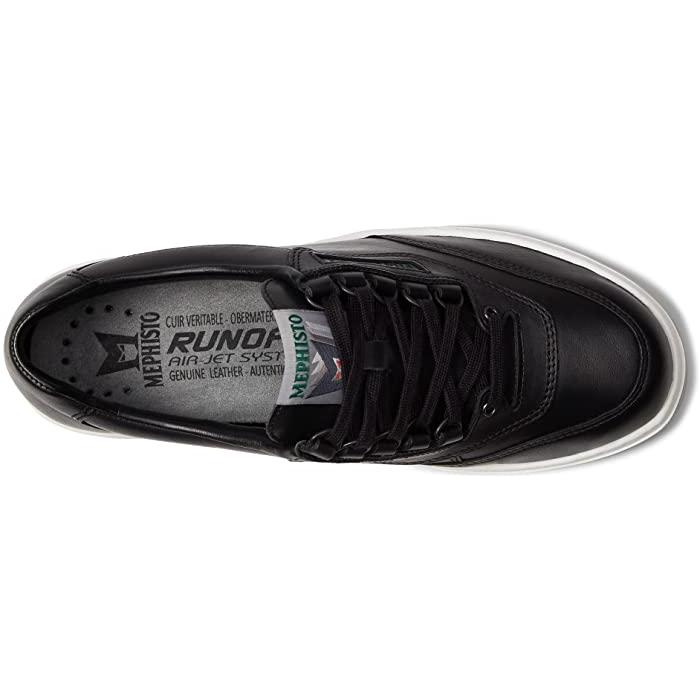 取寄) メフィスト メンズ マッチ Mephisto men Match Black Calf