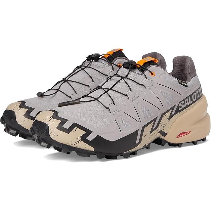 P最大21倍10/24-26限定 (取寄) サロモン メンズ スピードクロス 6 Salomon men Speedcross 6 Gull/White | SALOMON