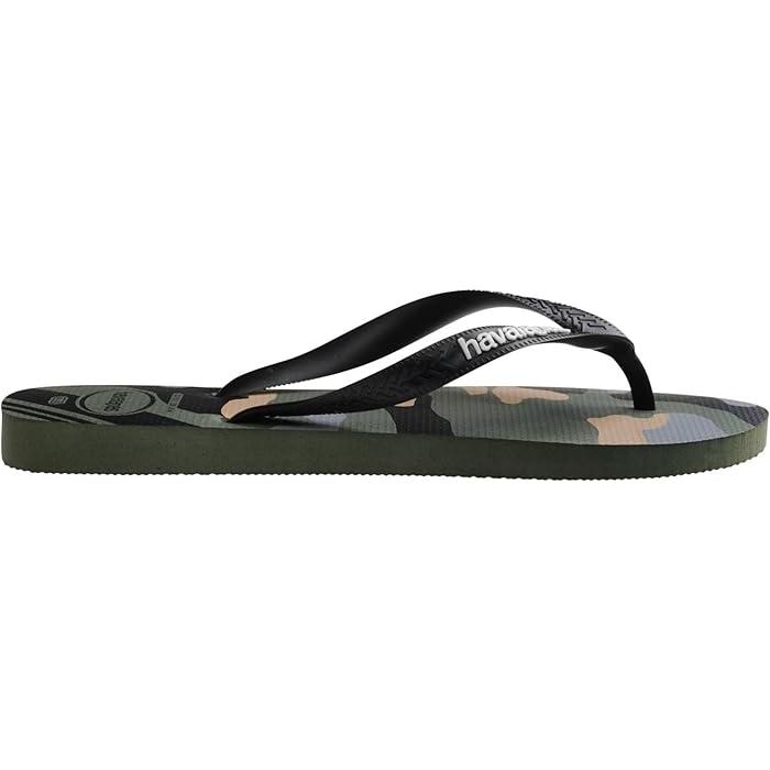 (取寄) ハワイアナス メンズ トップ カモ フリップ フロップ サンダル Havaianas men Top Camo Flip Flop Sandal Green Olive 1 havaianas（ハワイアナス） (取寄) メンズ トップ カモ フリップ