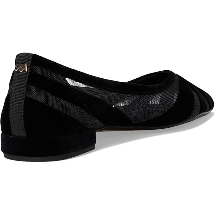 (取寄) バーディーズ レディース ザ ゴールドフィンチ 15 バレエ フラッツ Birdies women The Goldfinch 15 Ballet Flat Black Velvet Mesh 取寄) バーディーズ レディース ザ ゴールドフィンチ 15 バレエ