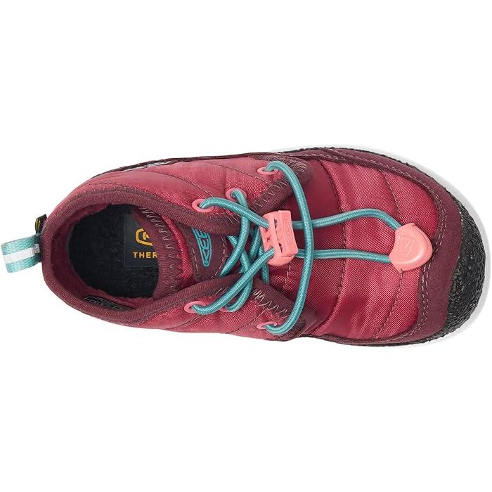 (取寄) キーン キッズ キッズ ハウザー 2 キルテッド ミッド ハイト ウォータープルーフ コンフィー デュラブル (リトル キッド/ビッグ キッド) KEEN Kids kids Howser 2 Quilted Mid Height Waterproof Comfy Durable (Little Kid/Big Kid) Dark Olive/Gold Flame KEEN（キーン） P最大17倍1/1限定 (取寄) キッズ キッズ ハウザー