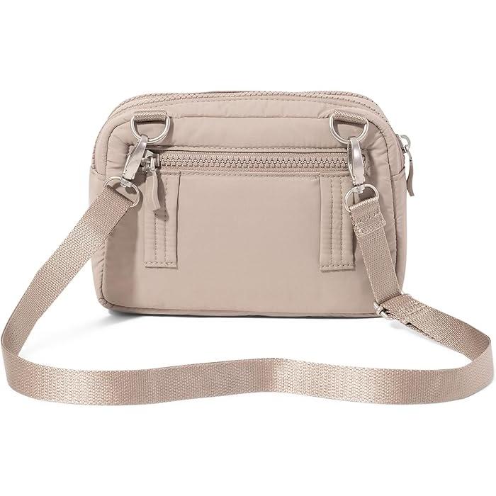 (取寄) バッガリーニ レディース トライフェクタ Rfid ウォレット クロスボディ Baggallini women Trifecta Rfid Wallet Crossbody Silver llic baggallini（バッガリーニ） (取寄) レディース トライフェクタ