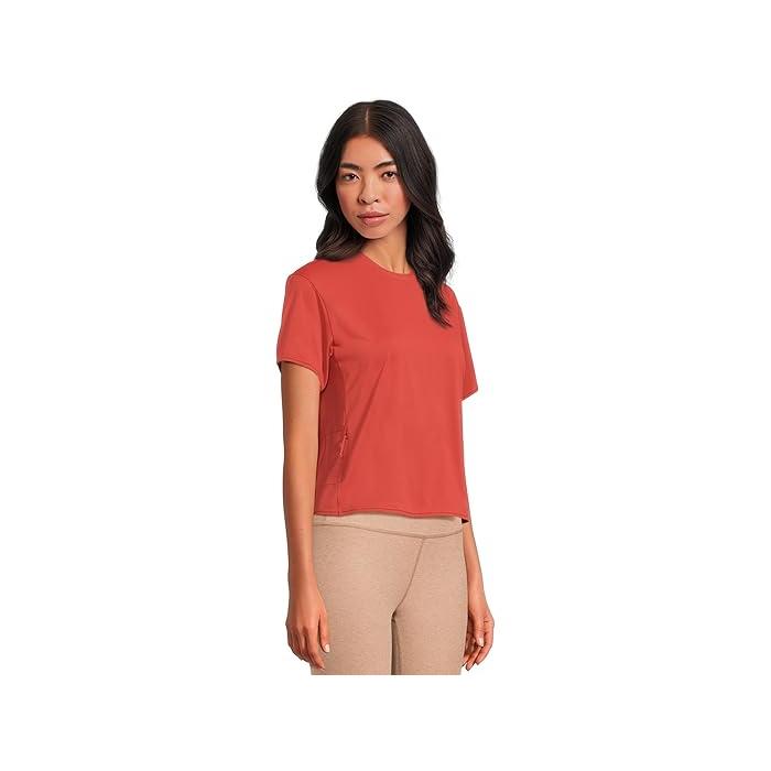 (取寄) マーモット レディース クルー ショート スリーブ Marmot women AirExchange SolarShield Crew Short Sleeve Sumac Marmot（マーモット） P最大17倍1/1限定 (取寄) レディース クルー