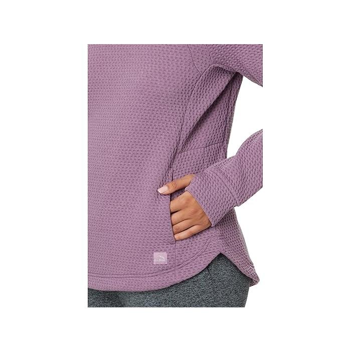 (取寄) エルエルビーン レディース リッジニット クロスネック プルオーバー L.L.Bean women Ridgeknit Crossneck Pullover Mauve