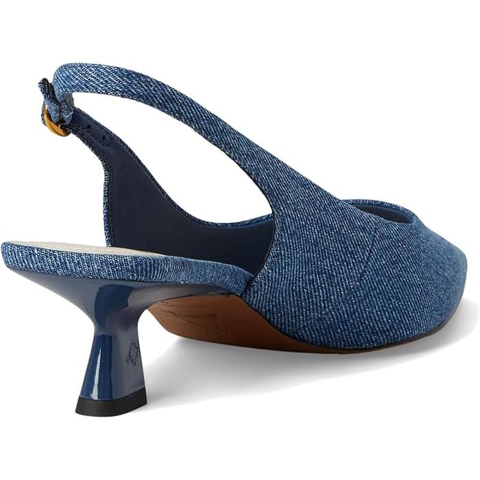 (取寄) フランコ サルト レディース ジェイデン スリングバック シューズ Franco Sarto women Jaden Slingback Shoes Denim Blue 取寄) フランコ サルト レディース ジェイデン スリングバック
