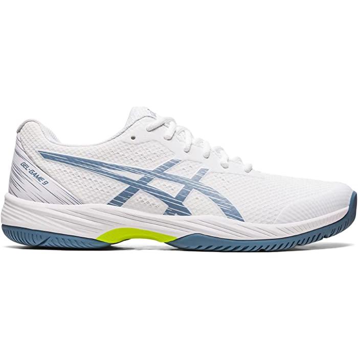 P最大16倍4/28限定 (取寄) アシックス メンズ ゲルゲーム 9 ASICS men ASICS GEL-Game 9 White/Steel Blue｜jetrag｜06