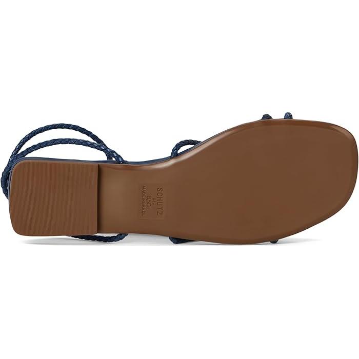 取寄) シュッツ レディース カヤ ストロー フラッツ Schutz women Kaya