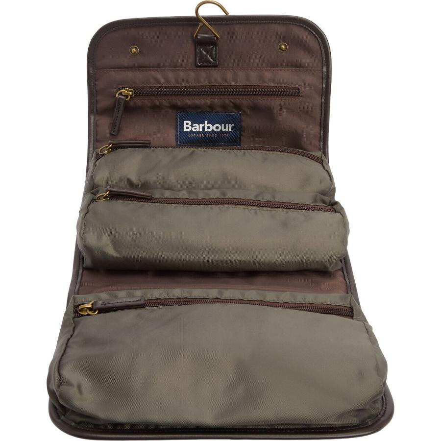 (取寄) バブアー ワックス ハンギング ウォッシュバッグ Barbour Wax Hanging Washbag Olive Barbour（バブアー） (取寄) ワックス ハンギング ウォッシュバッグ